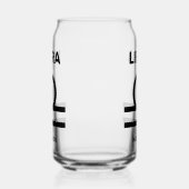 Aangepaste naam / tekst Zodiac Sign Weegschaal Blikvorm Glas (Rechts)