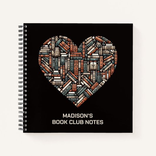 Aangepaste naam / Tekstboek Liefhebbers Notitieboek (Voorkant)