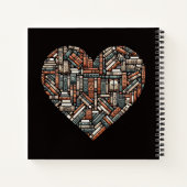 Aangepaste naam / Tekstboek Liefhebbers Notitieboek (Achterkant)