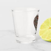 Aangepaste naam / Tekstboek Liefhebbers Shot Glas (Links)
