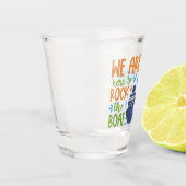 Aangepaste naam/tekstcruise shot glas (Links)