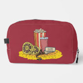 Aangepaste naam / tekstfilm buff toilettasje (Voorkant)