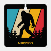 Aangepaste naam / Tekstmarkering Metalen Ornament (Voorkant)