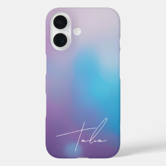 Aangepaste naam telefoonhoesje iPhone 16 hoesje