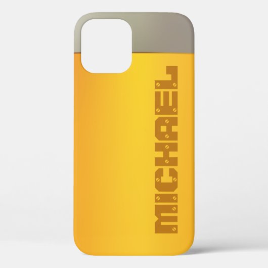 Aangepaste naam telefoonkwesties BIEER Case-Mate iPhone Case (Achterkant)