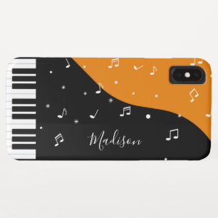 Aangepaste naam Telefoonnummers Piano Music Case-Mate iPhone Case