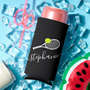 Aangepaste naam Tennis Player Seltzer Blikjeskoeler