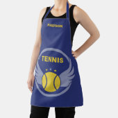 Aangepaste naam Tennisbal met vleugels Schort (Insitu)