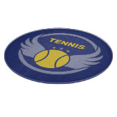 Aangepaste naam Tennisbal met vleugels Snijplank (Hoek)