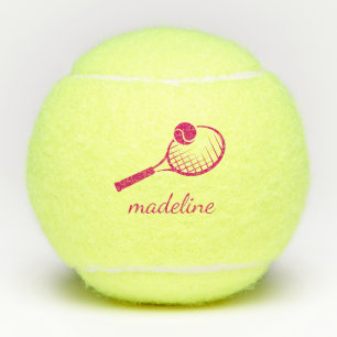 Aangepaste naam tennisballen