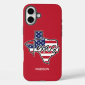 Aangepaste naam Texas Case-Mate iPhone Case (Achterkant)