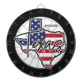 Aangepaste naam Texas Dartbord (Voorkant)
