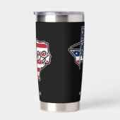 Aangepaste naam Texas Geïsoleerde Drinkbeker (Rechts)