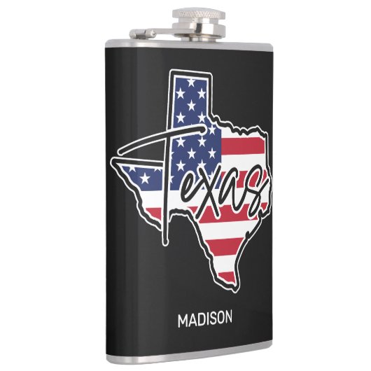 Aangepaste naam Texas Heupfles (Rechts)