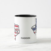 Aangepaste naam Texas Mok (Midden)