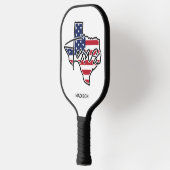 Aangepaste naam Texas Pickleball Paddle (Links)