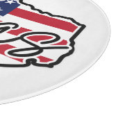 Aangepaste naam Texas Snijplank (Hoek)