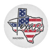 Aangepaste naam Texas Snijplank (Voorkant)