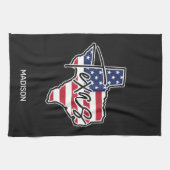 Aangepaste naam Texas Theedoek (Horizontaal)