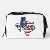 Aangepaste naam Texas Toilettasje (Achterkant)
