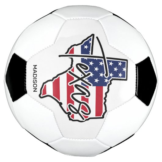 Aangepaste naam Texas Voetbal (Gedraaid)