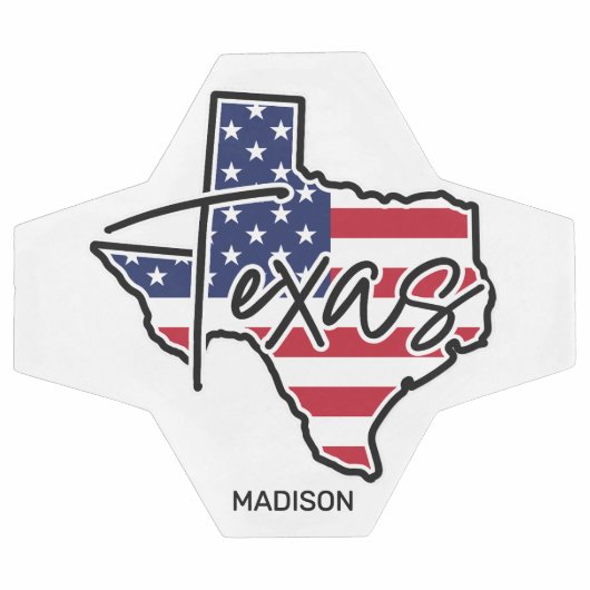 Aangepaste naam Texas Voetbal (Enkel)