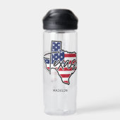 Aangepaste naam Texas Waterfles (Achterkant)