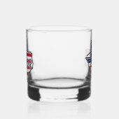 Aangepaste naam Texas Whisky Glas (Links)