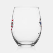 Aangepaste naam Texas Wijnglas Zonder Voet (Rechts)