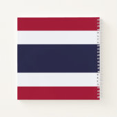 Aangepaste naam Thailand Kleuren Notitieboek (Achterkant)