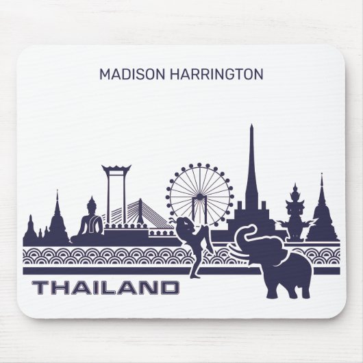 Aangepaste naam Thailand Muismat (Voorkant)
