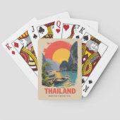 Aangepaste naam Thailand Pokerkaarten (Achterkant)