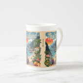 Aangepaste naam Thailand Porselein Kop (Voorkant rechts)