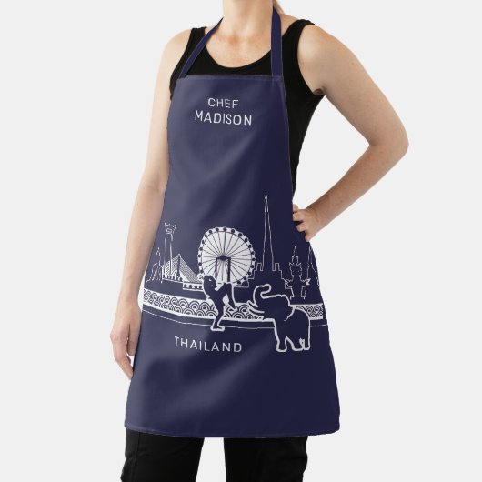 Aangepaste naam Thailand Schort (Insitu)
