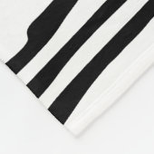 Aangepaste naam tijgergezichtsstrepen fleece deken (Hoek)