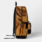 Aangepaste naam tijgerhuid bedrukte rugzak (Links)