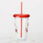 Aangepaste naam Tiki Bar Acryl Drinkbeker (Rechts)