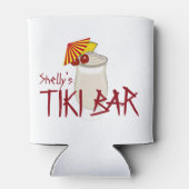 Aangepaste naam Tiki Bar Blikjeskoeler (Achterkant)
