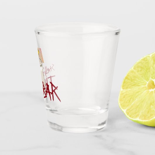 Aangepaste naam Tiki Bar Shot Glas (Rechts)