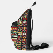 Aangepaste naam Tiki Totems Sling Bag (Rechts)