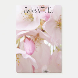 Aangepaste naam To Do post-it notities Blossoms ca Post-it® Notes