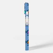 Aangepaste Naam toevoegen Kleurenclaves Case-Mate iPhone Case (Achterkant / Links)