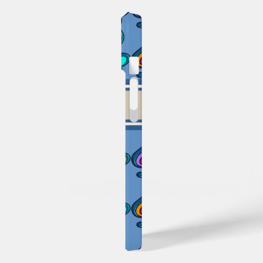 Aangepaste Naam toevoegen Kleurenclaves Case-Mate iPhone Case (Achterkant / Links)