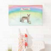 Aangepaste naam Tonkinese kat huisdier Spandoek (Insitu)