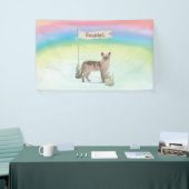 Aangepaste naam Tonkinese kat huisdier Spandoek (Beurs)
