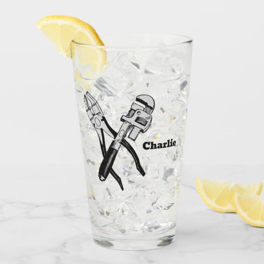 Aangepaste naam TOOLS Glas (Voorkant ijs)