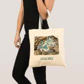 Aangepaste naam Totes Uw naam boodschappentassen S Tote Bag (Voorkant (product))