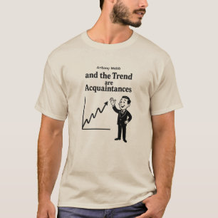 Aangepaste Naam Trend Grafiek Grappige Handelaar T-shirt