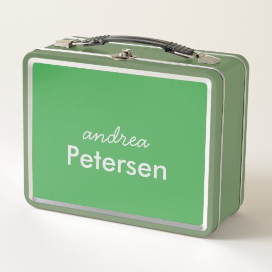 Aangepaste naam trendy moderne minimalistisch (Voorkant)