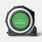Aangepaste naam trendy moderne minimalistisch rolmaat (Voorkant)